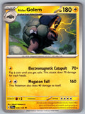 Alolan Golem Uncommon SV09: Journey Together 046/159 NM 2025