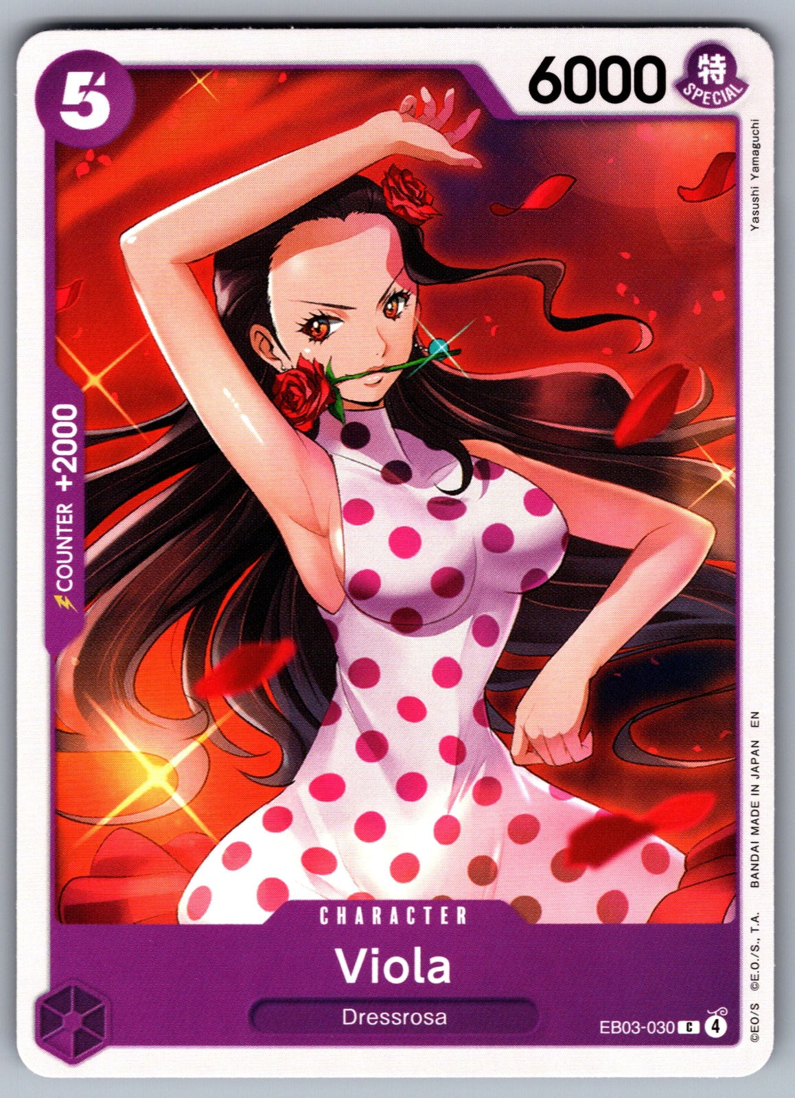 Viola C Extra Booster: One Piece Heroines Edition EB03-030 NM 2026
