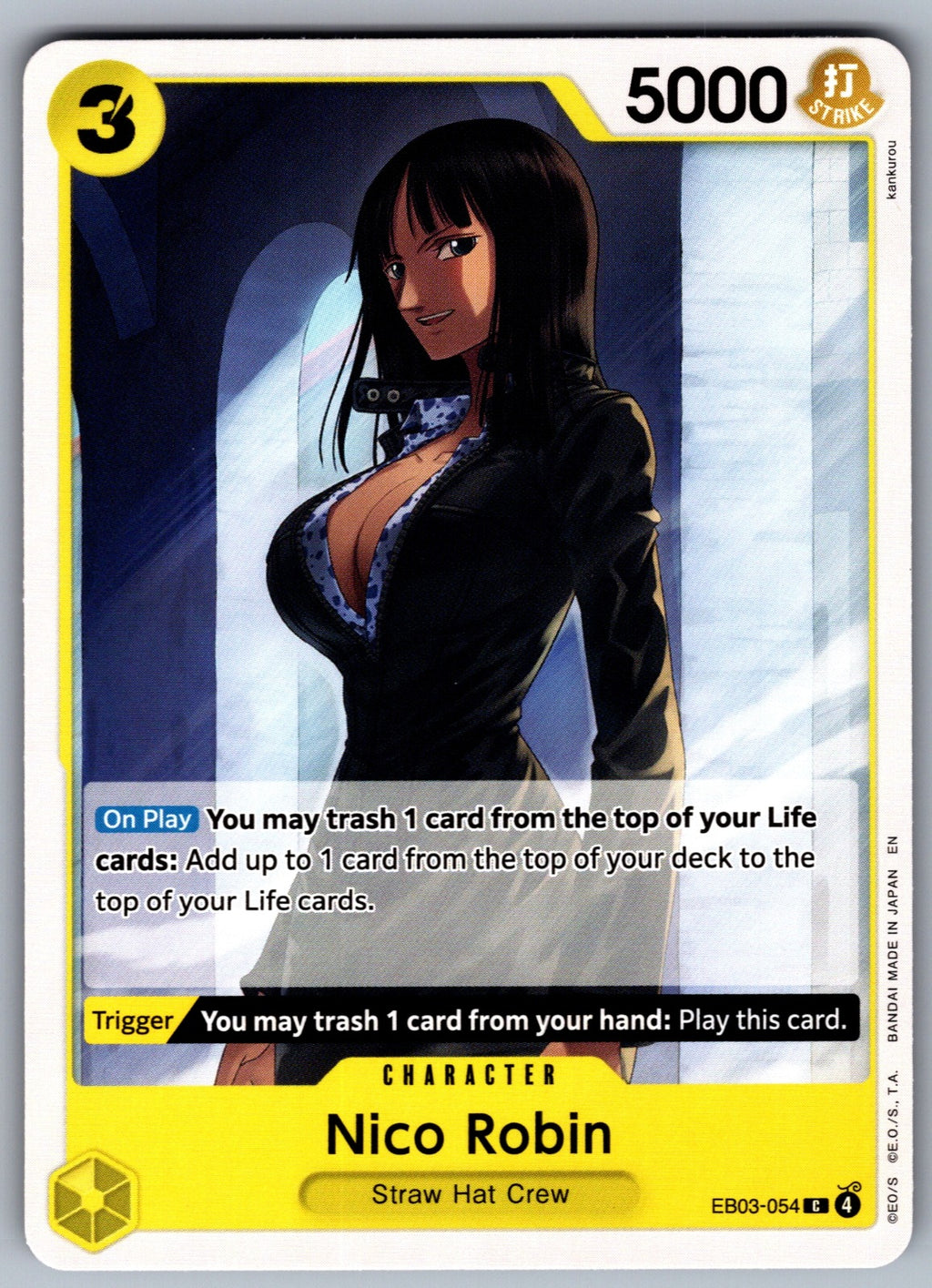 Nico Robin (054) C Extra Booster: One Piece Heroines Edition EB03-054 NM 2026