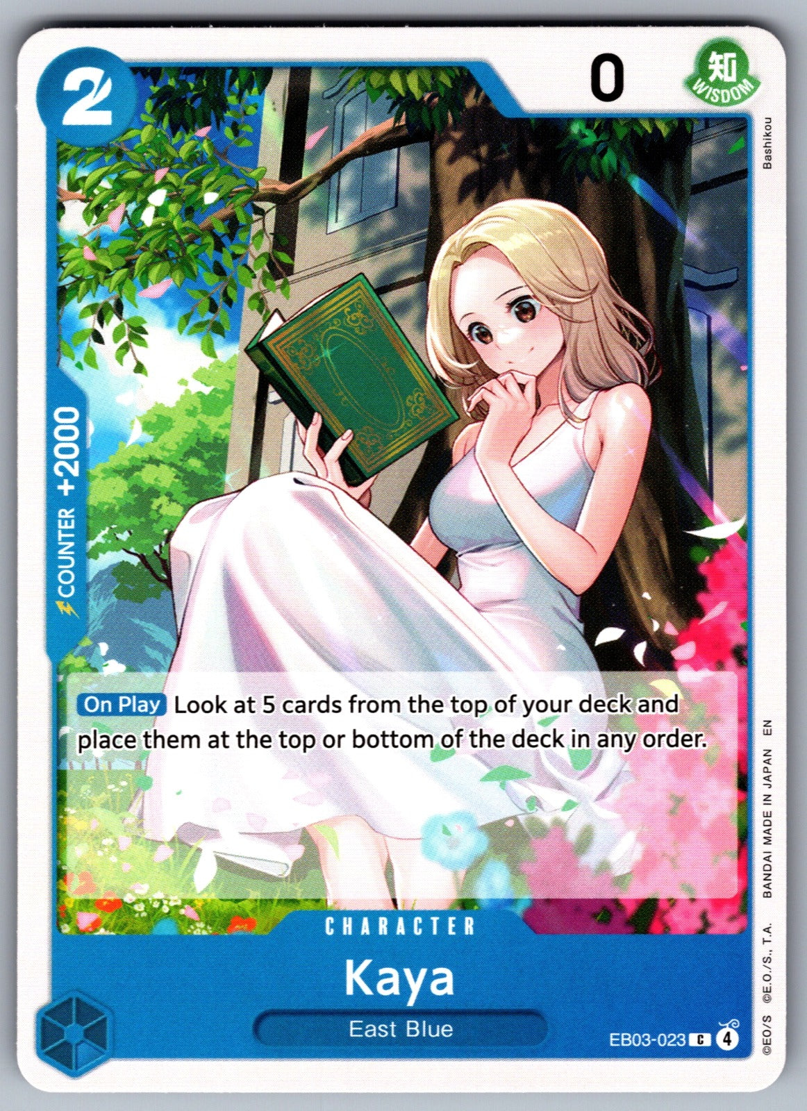 Kaya C Extra Booster: One Piece Heroines Edition EB03-023 NM 2026