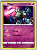 Golett Common SWSH03: Darkness Ablaze 076/189 NM 2020