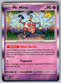 Mr. Mime Holo Rare SV: Scarlet & Violet 151 122/165 NM 2023