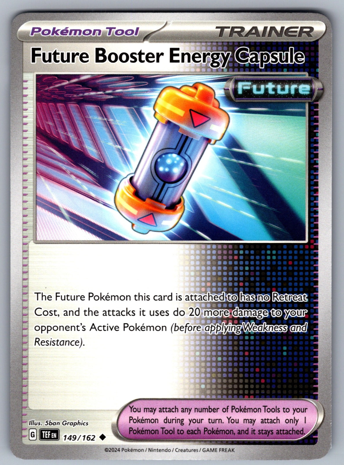 Future Booster Energy Capsule Uncommon SV05: Temporal Forces 149/162 NM 2024