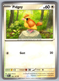 Pidgey Common SV03: Obsidian Flames 162/197 NM 2023