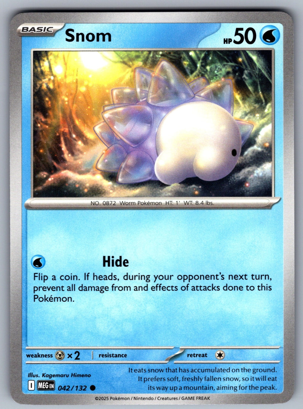 Snom Common ME01: Mega Evolution 042/132 NM 2025