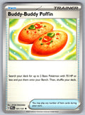 Buddy-Buddy Poffin Uncommon SV: Prismatic Evolutions 101/131 NM 2025