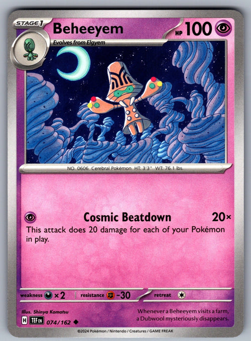 Beheeyem Uncommon XY - BREAKthrough 74/162 NM 2015
