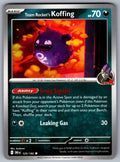 Team Rocket's Koffing Common SV10: Destined Rivals 125/182 NM 2025