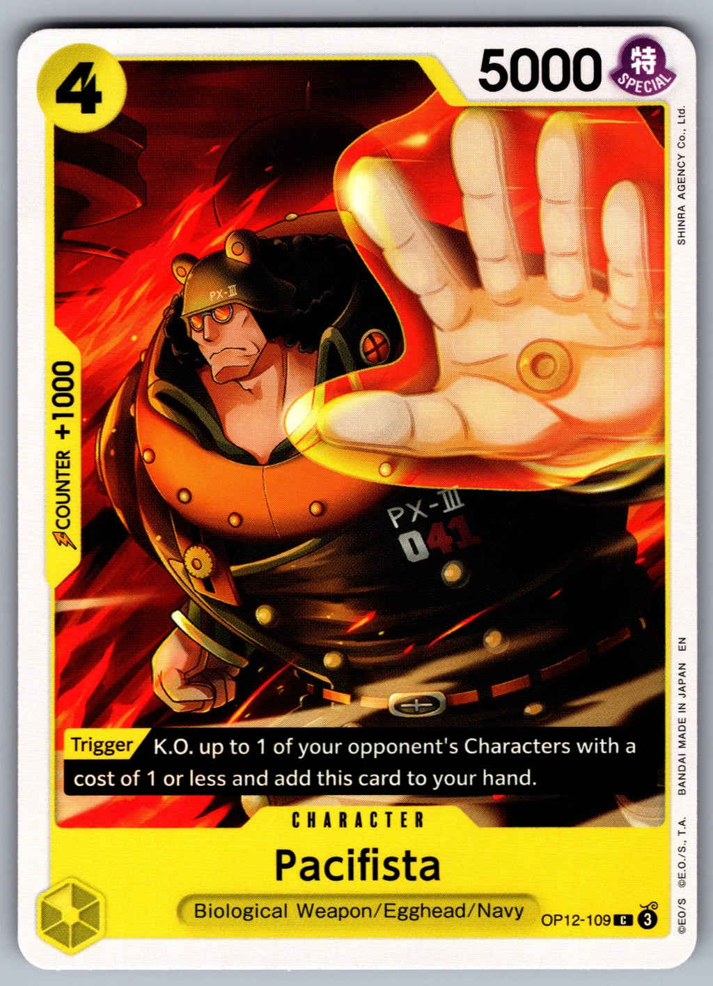 Pacifista C Legacy of the Master OP12-109 NM 2025