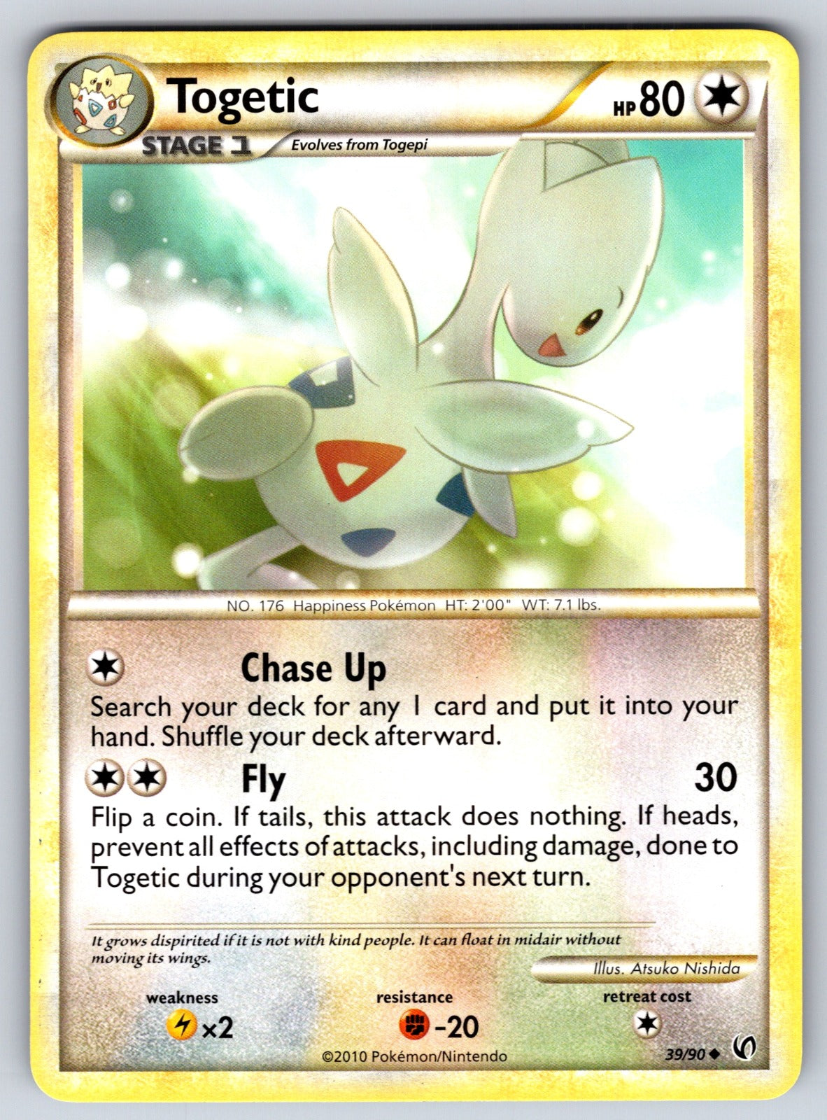 Togetic Uncommon Undaunted 39/90 LP 2010