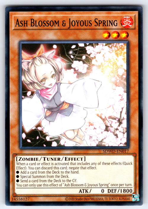 Ash Blossom & Joyous Spring Unlimited Common Structure Deck: Blue-Eyes White Des