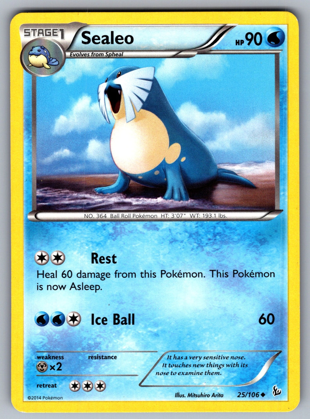 Sealeo Uncommon XY - Flashfire 25/106 LP 2014