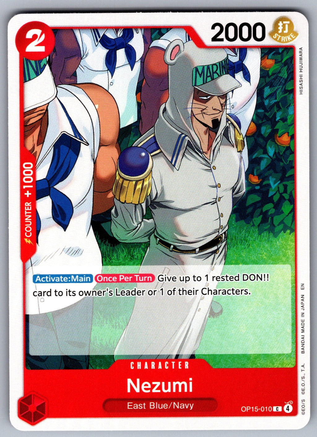 Nezumi C Adventure on Kami's Island OP15-010 NM 2026