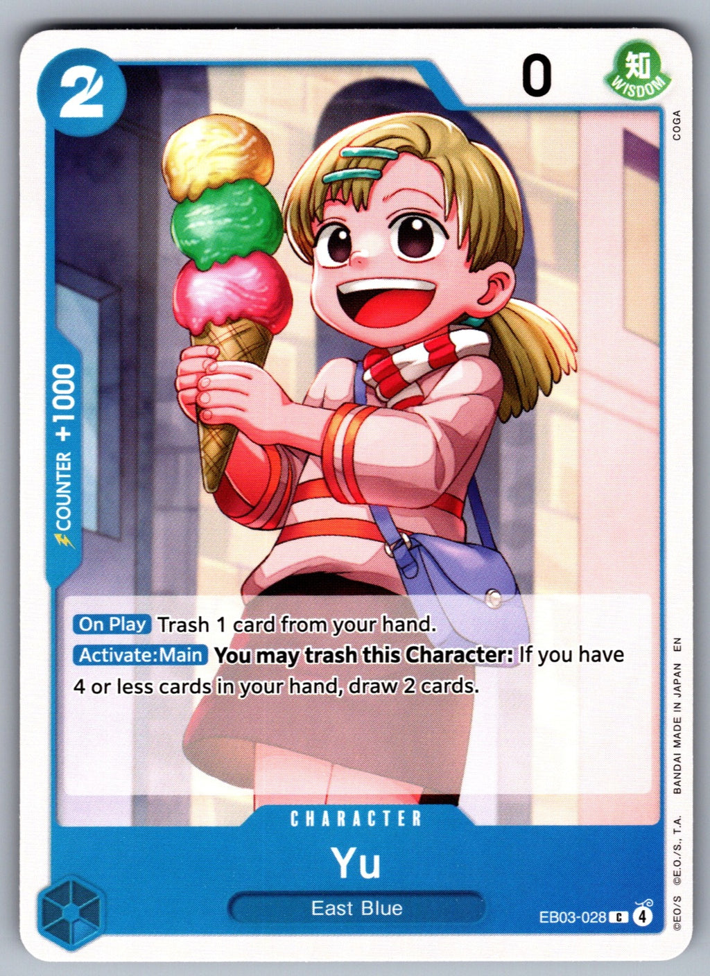 Yu C Extra Booster: One Piece Heroines Edition EB03-028 NM 2026
