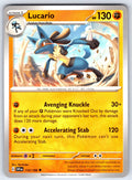 Lucario Uncommon SV01: Scarlet & Violet Base Set 114/198 NM 2023