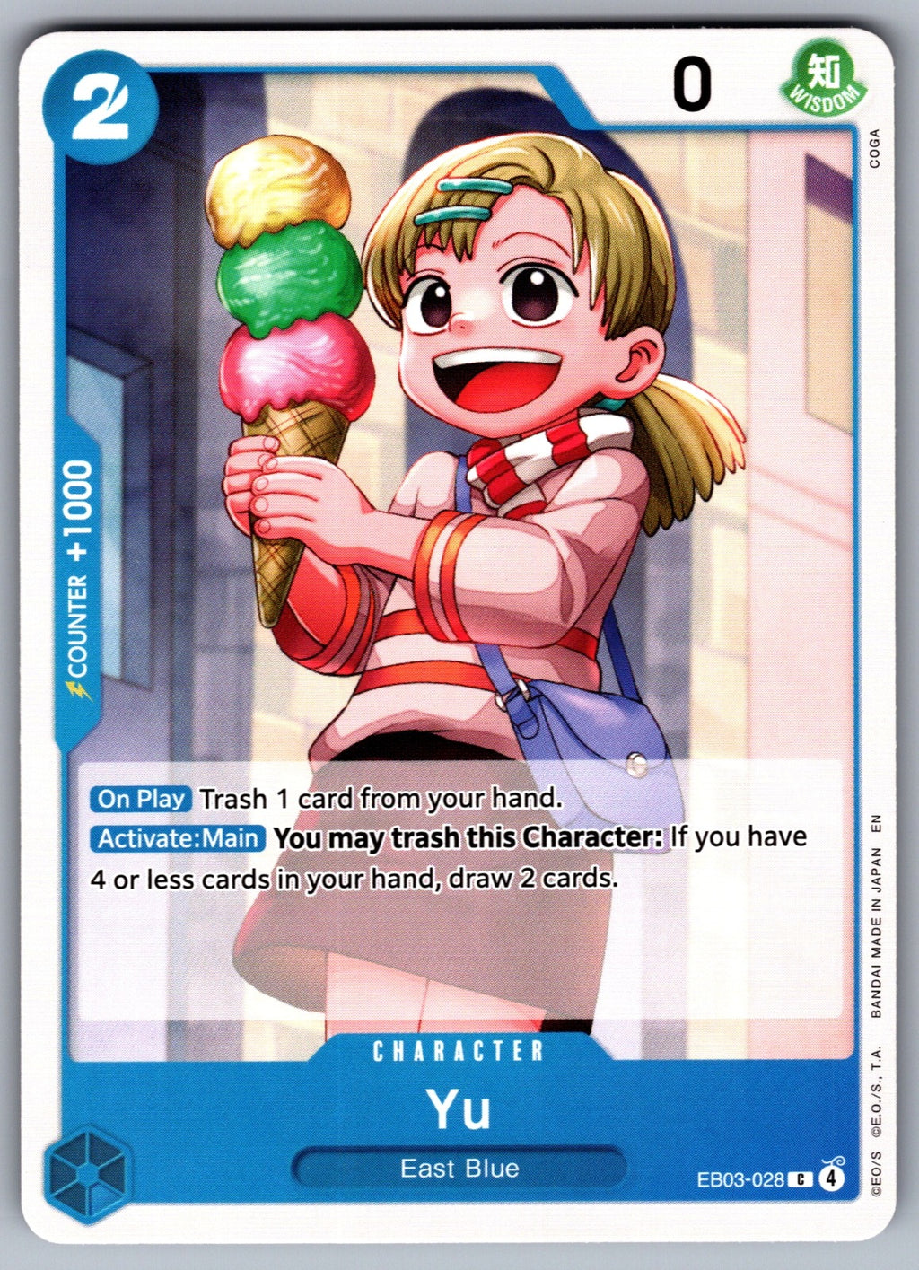 Yu C Extra Booster: One Piece Heroines Edition EB03-028 NM 2026