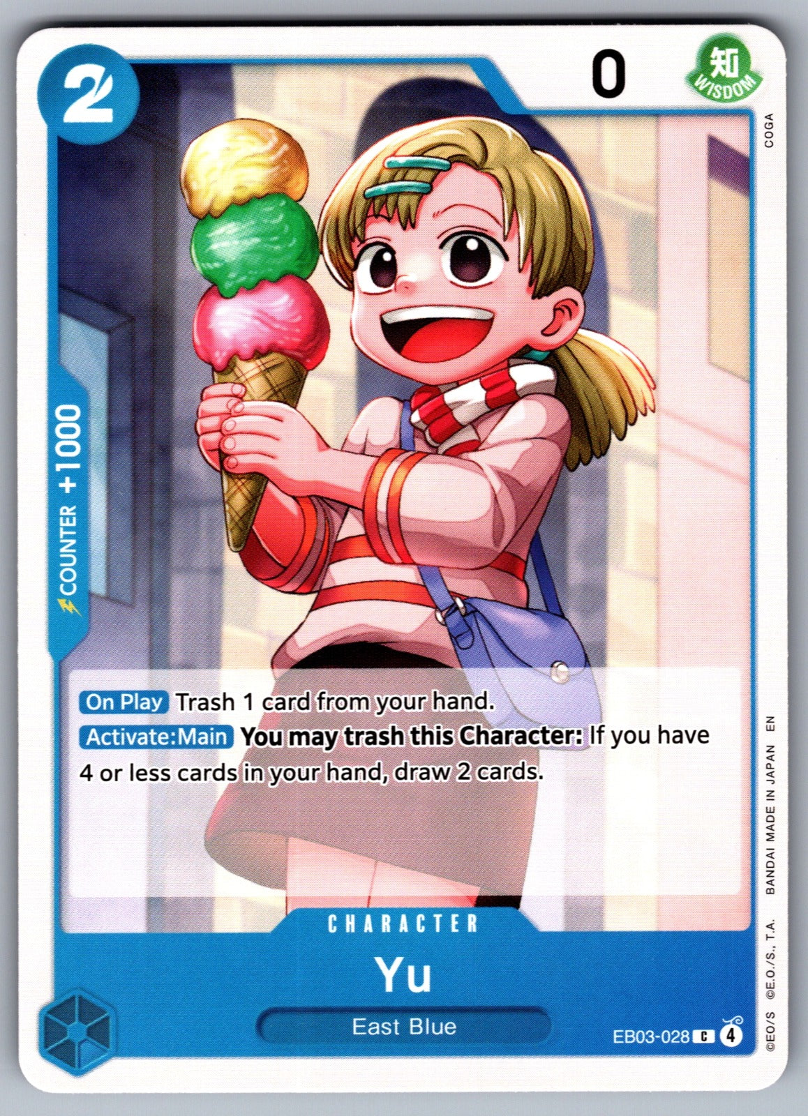 Yu C Extra Booster: One Piece Heroines Edition EB03-028 NM 2026