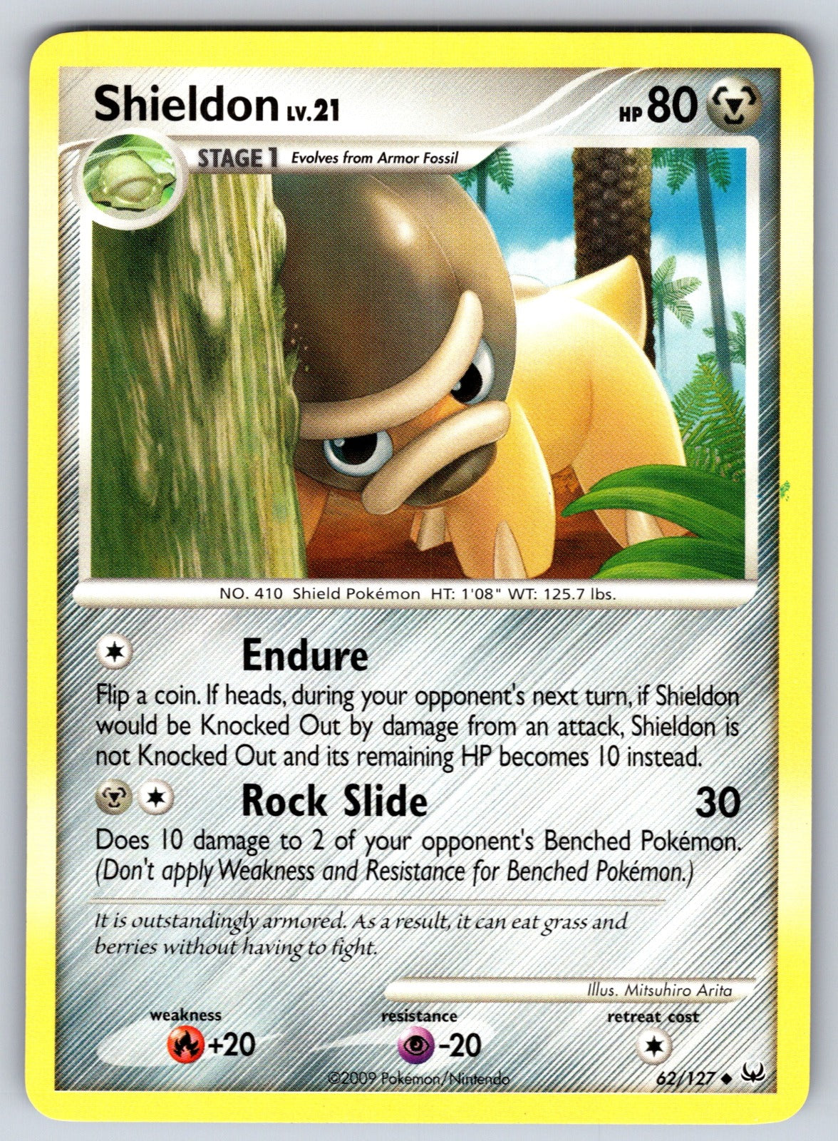 Shieldon Uncommon Platinum 62/127 LP 2009