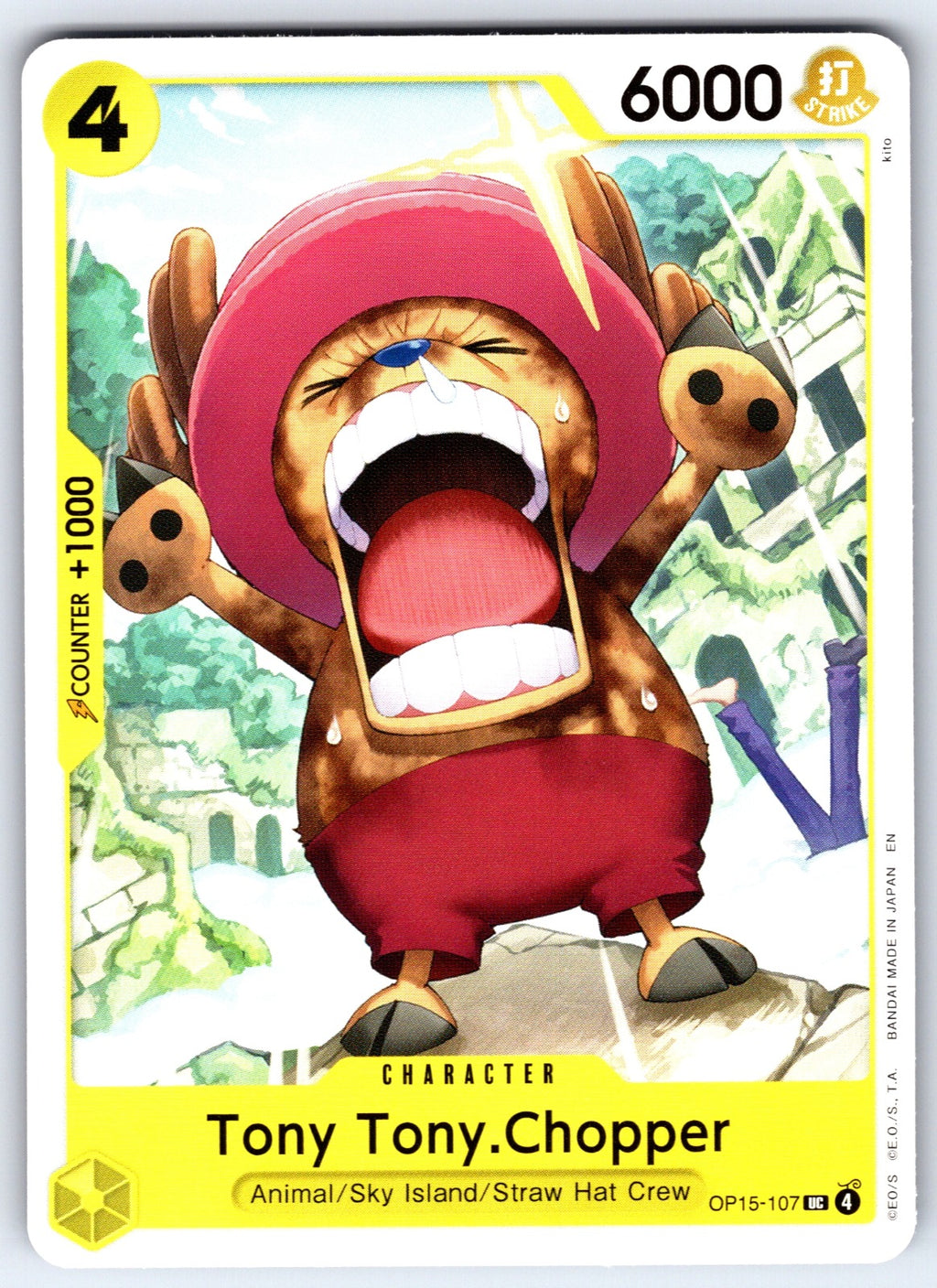 Tony Tony.Chopper () UC Adventure on Kami's Island OP15-107 NM 2026