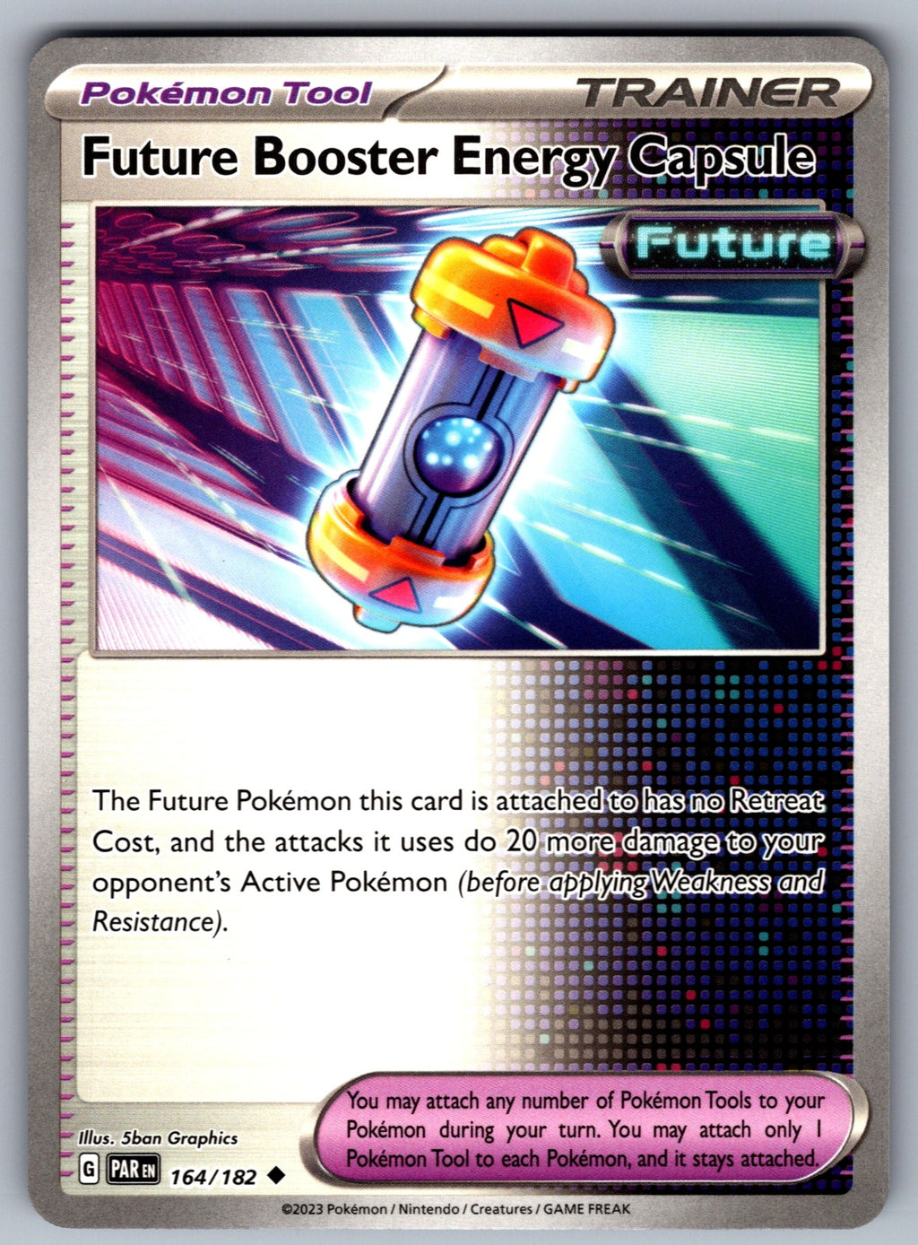 Future Booster Energy Capsule Uncommon SV04: Paradox Rift 164/182 NM 2023