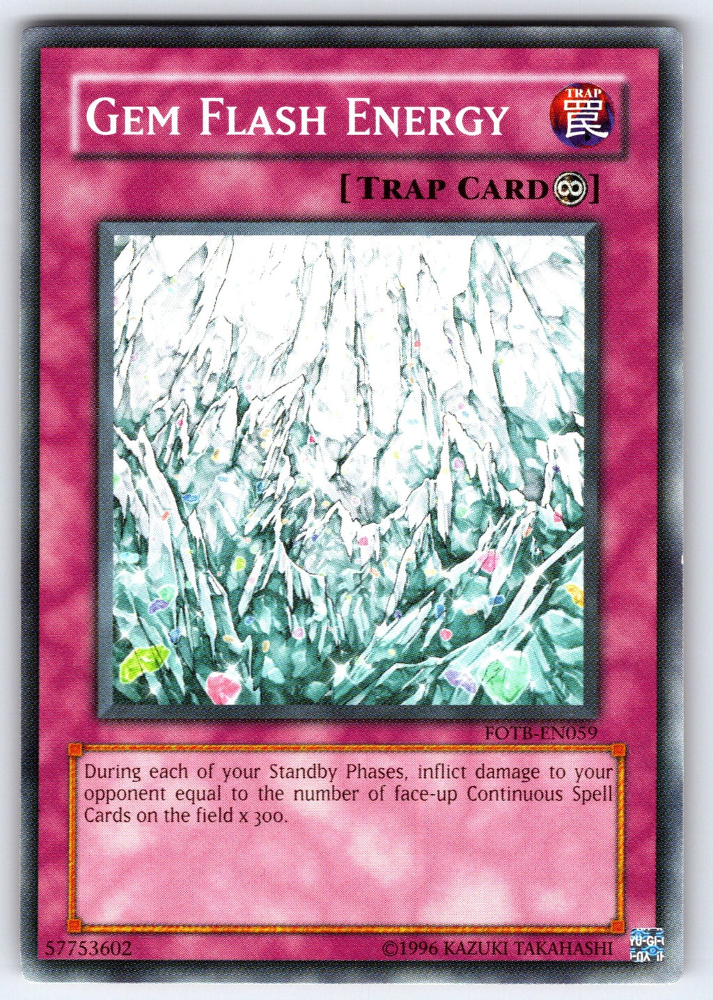 Gem Flash Energy Unlimited Common Force of the Breaker FOTB-EN059 NM 2007