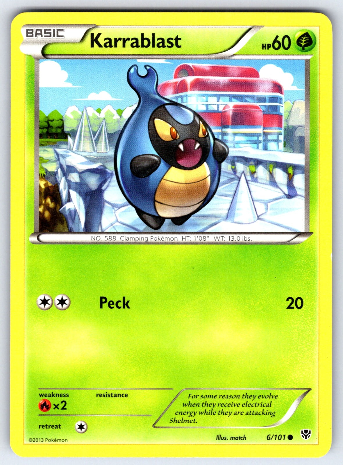 Karrablast Common Plasma Blast 6/101 LP 2013