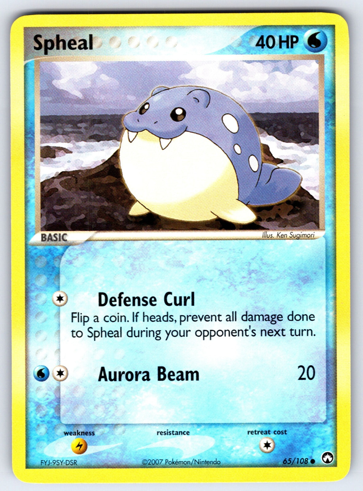 Spheal Common Power Keepers 65/108 LP 2007