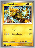 Electabuzz Common SV05: Temporal Forces 053/162 NM 2024