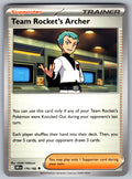 Team Rocket's Archer Uncommon SV10: Destined Rivals 170/182 NM 2025
