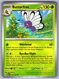 Butterfree Uncommon SV: Scarlet & Violet 151 012/165 NM 2023