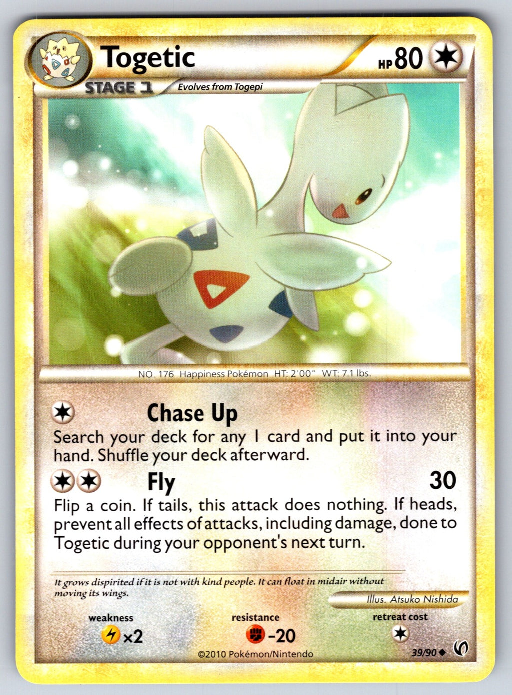 Togetic Uncommon Undaunted 39/90 LP 2010