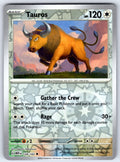Tauros Reverse Holo Uncommon SV: Scarlet & Violet 151 128/165 NM 2023