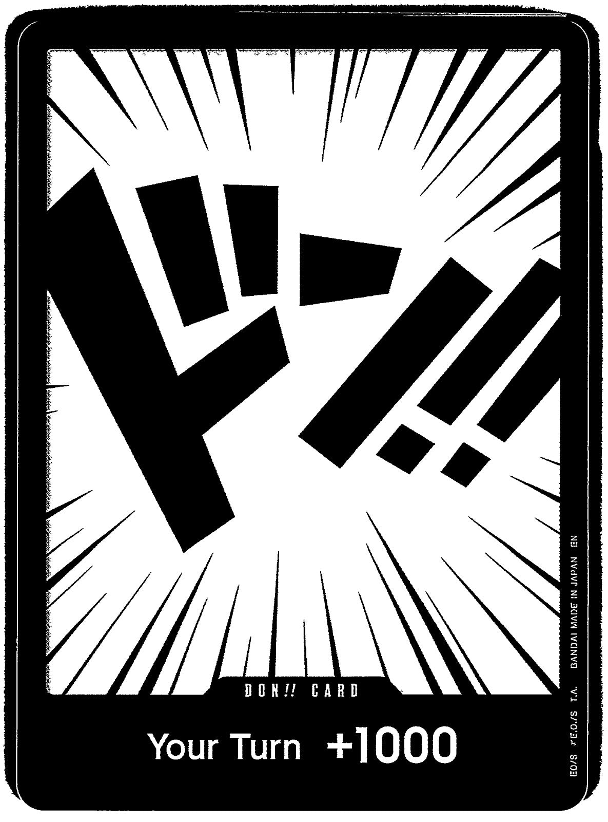 DON!! Card DON!! One Piece Demo Deck Cards NM 2024