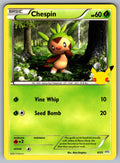 Chespin - 6/25 Promo McDonald's 25th Anniversary Promos 006/025 NM 2021