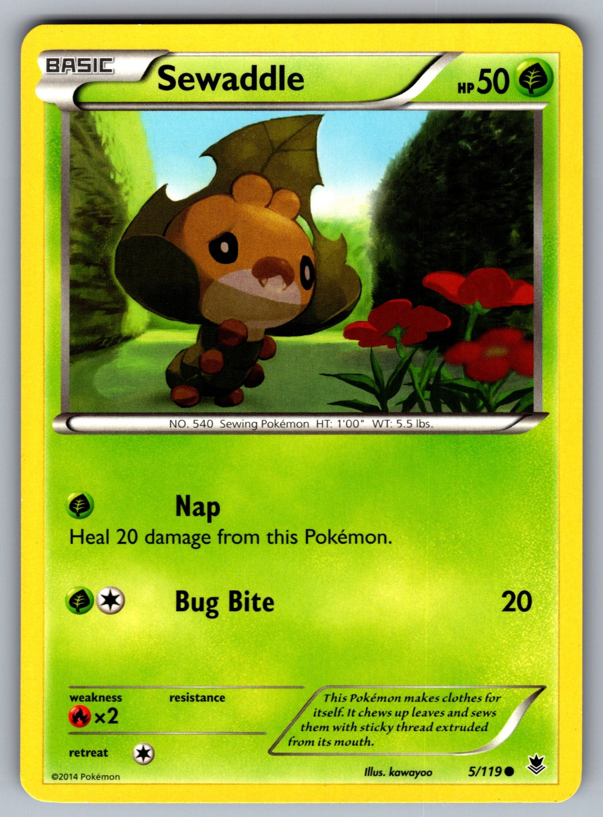 Sewaddle Common XY - Phantom Forces 5/119 LP 2014