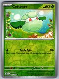 Cottonee Reverse Holo Common SV: Prismatic Evolutions 007/131 NM 2025
