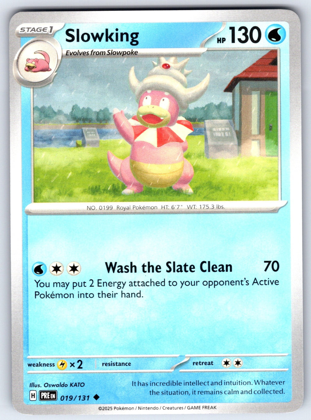 Slowking Uncommon SV: Prismatic Evolutions 019/131 NM 2025