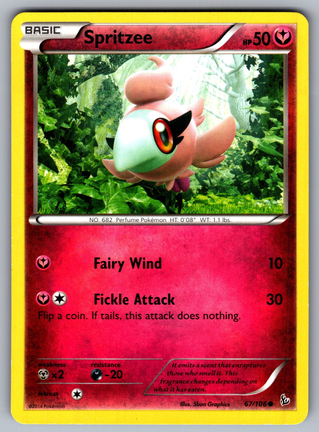 Spritzee Common XY - Flashfire 67/106 LP 2014