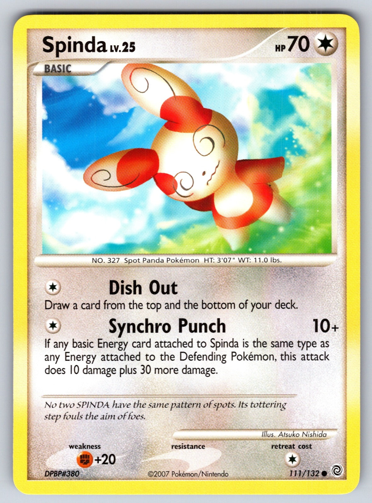 Spinda Common Secret Wonders 111/132 LP 2007