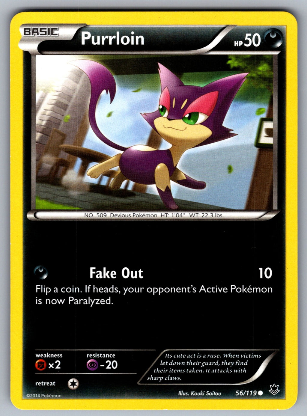 Purrloin Common XY - Phantom Forces 56/119 LP 2014