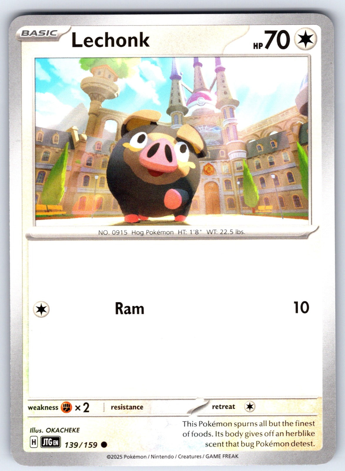Lechonk Common SV09: Journey Together 139/159 NM 2025