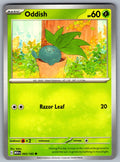 Oddish Common SV: Scarlet & Violet 151 043/165 NM 2023