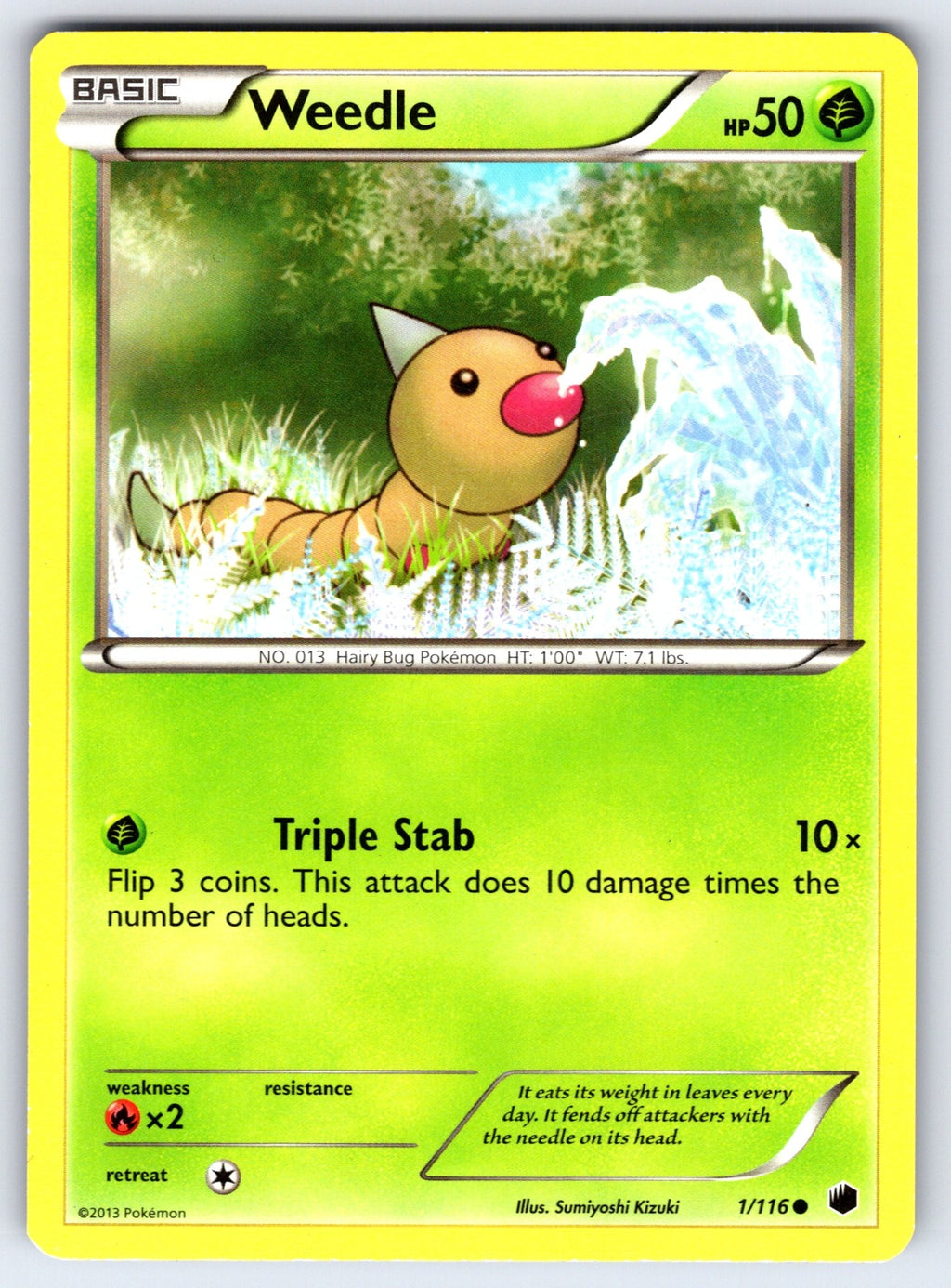 Weedle Common Plasma Freeze 1/116 LP 2013