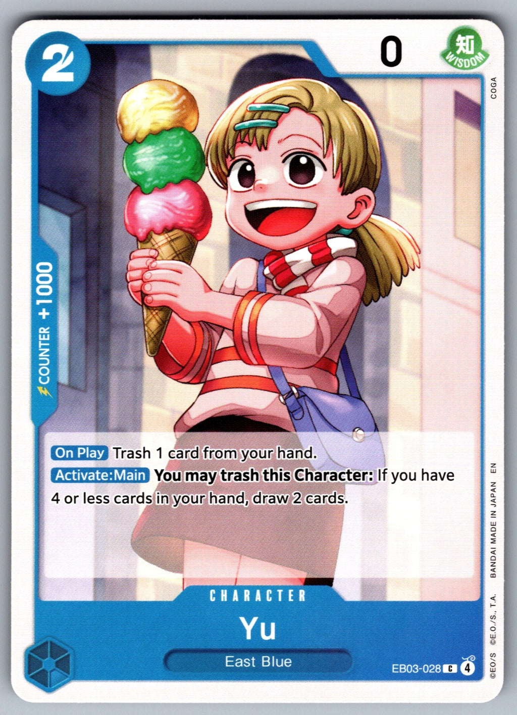 Yu C Extra Booster: One Piece Heroines Edition EB03-028 NM 2026