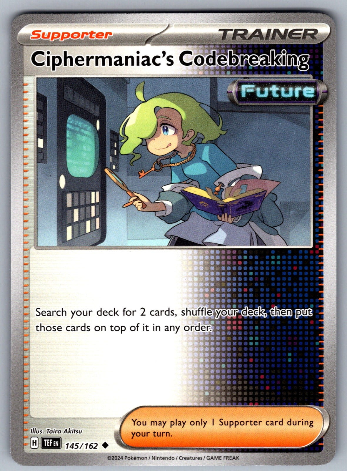 Ciphermaniac's Codebreaking - Uncommon SV05: Temporal Forces 145/162 NM 2024