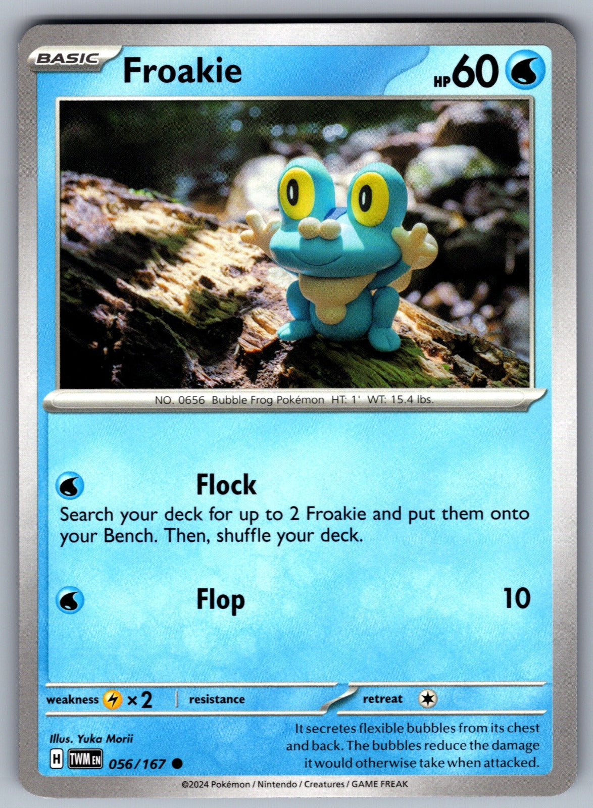 Froakie Common SV06: Twilight Masquerade 056/167 NM 2024