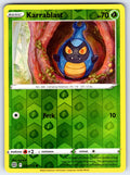 Karrablast Reverse Holo Common SWSH09: Brilliant Stars 015/172 NM 2022