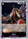 Shiki (Pirate Foil) Foil UC Premium Booster -The Best- Vol. 2 OP06-073 NM 2025