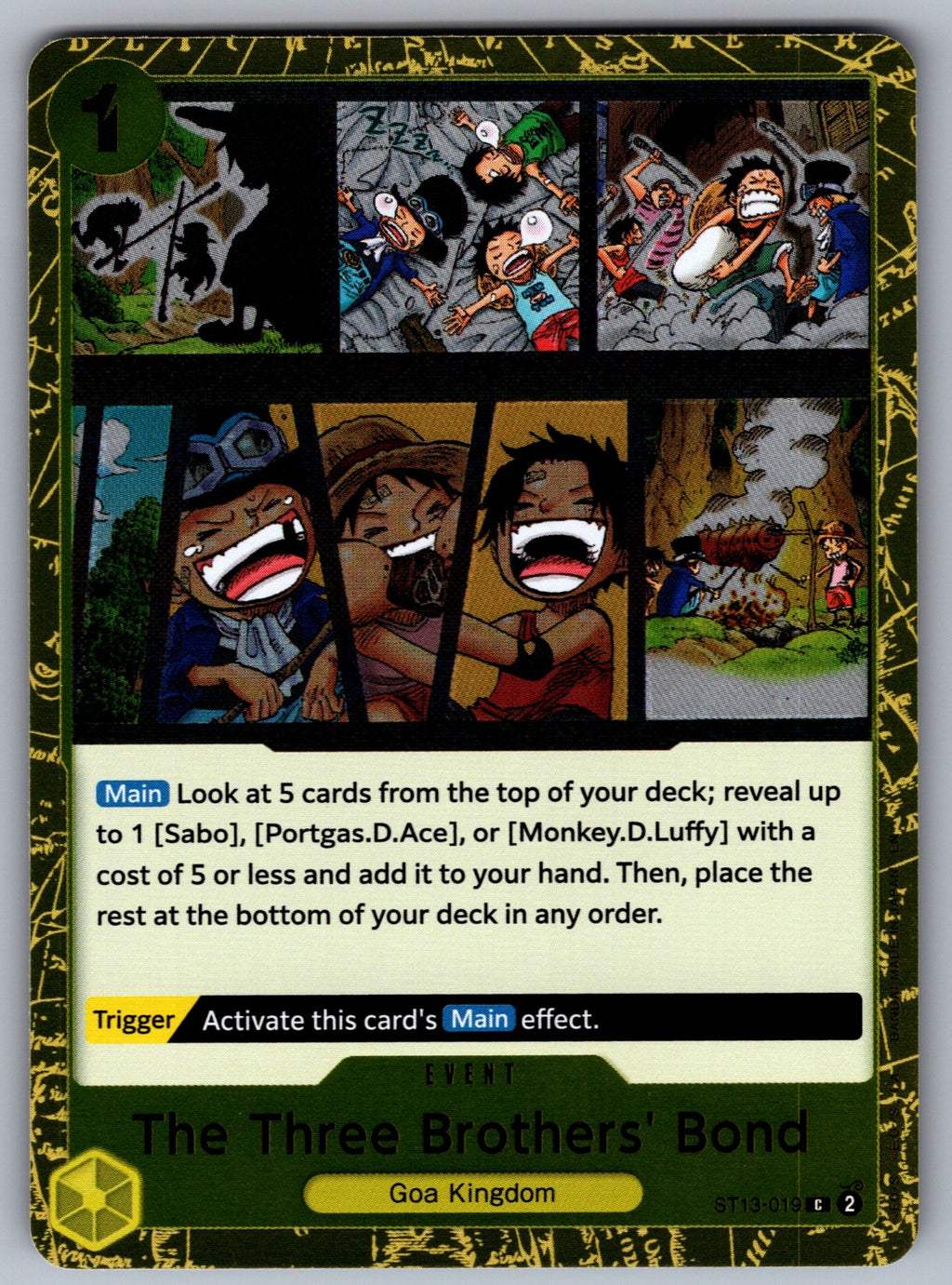 The Three Brothers' Bond Foil C Ultra Deck: The Three Brothers ST13-019 NM 2024