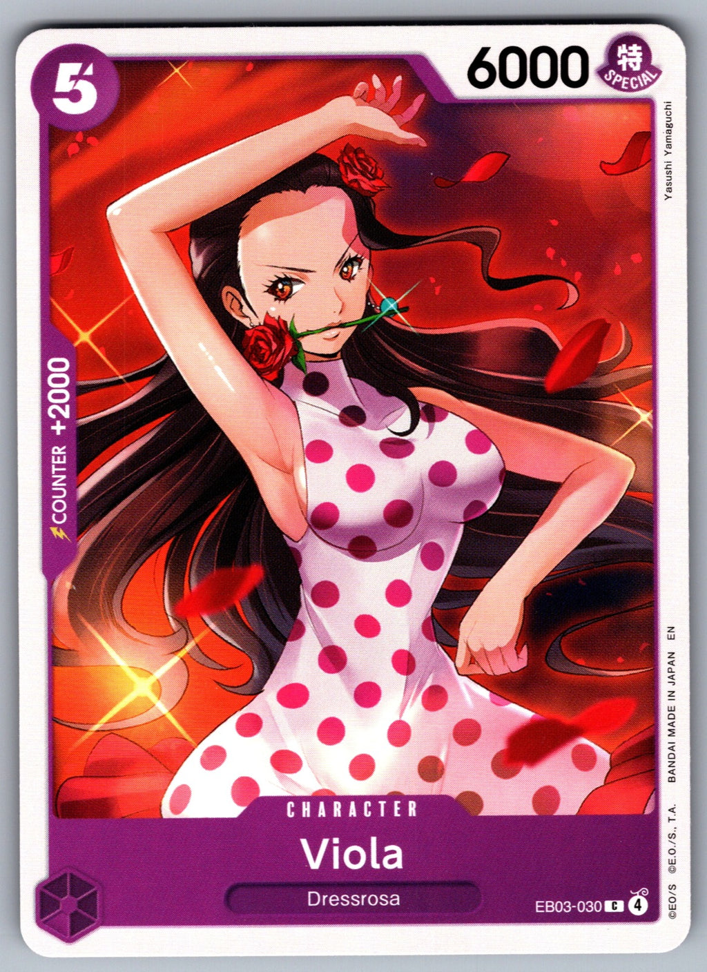 Viola C Extra Booster: One Piece Heroines Edition EB03-030 NM 2026